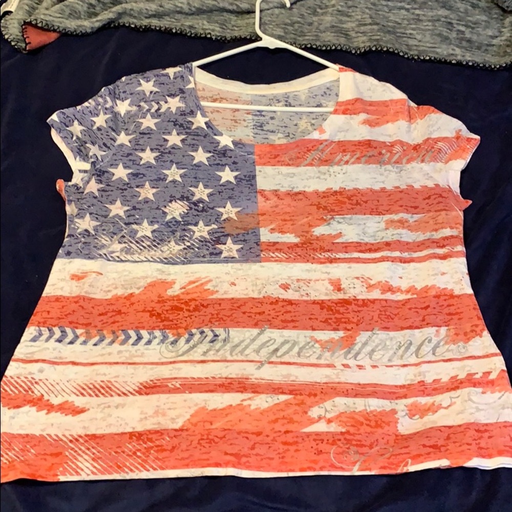 American Flag T Shirt